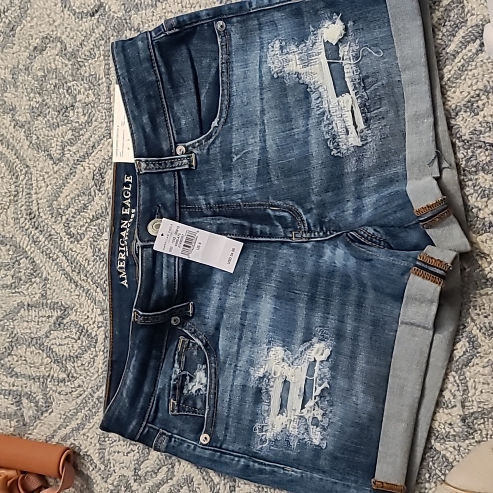 AE Denim X Midi Short